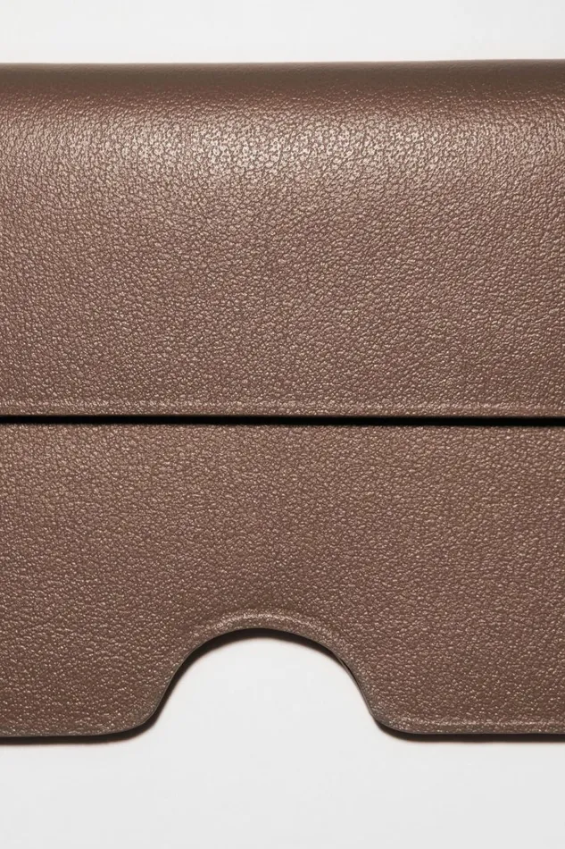 Men Card Holder Camel Brown Acne Studios Small Leather Goods