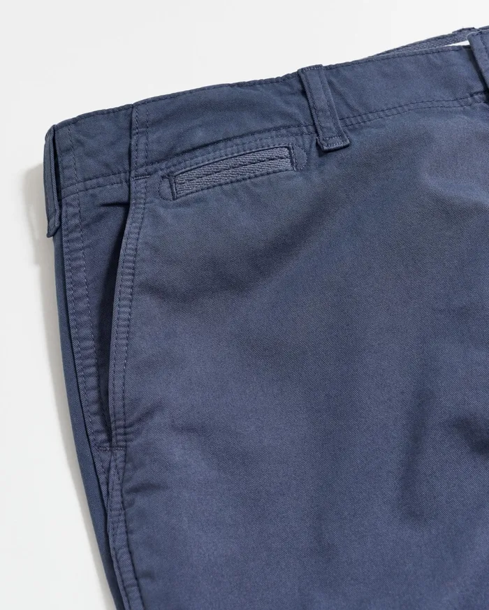 Men Chino Pant Carbon Blue Billy Reid Bottoms