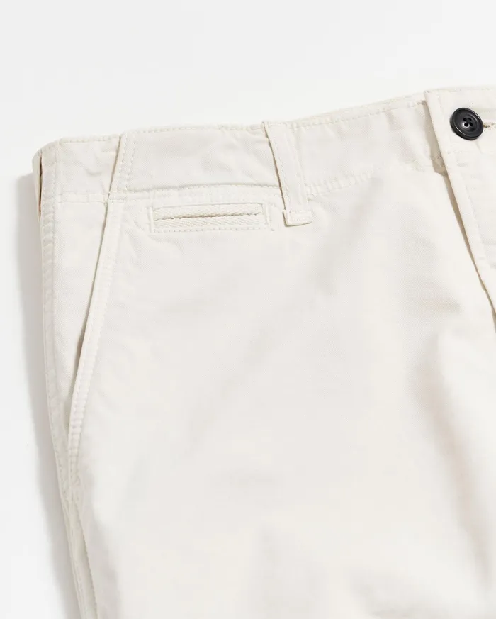 Men Chino Pant Eggshell Billy Reid Bottoms
