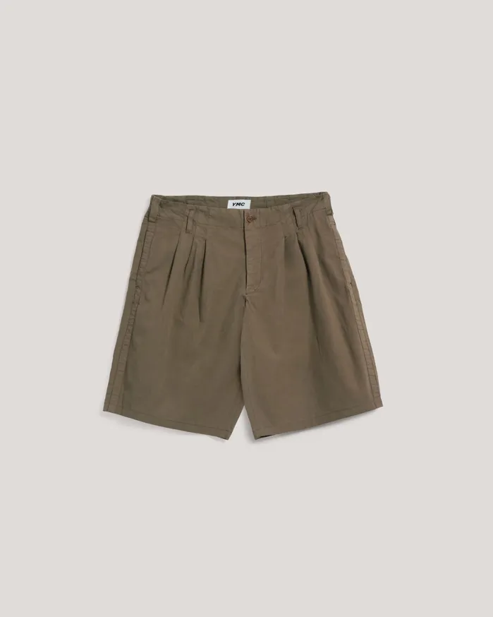 Men Creole Peg Short Brown YMC Trousers and Shorts