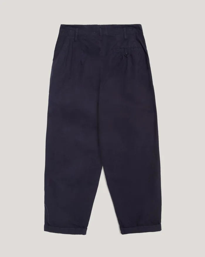 Men Creole Peg Trouser Navy YMC Trousers and Shorts