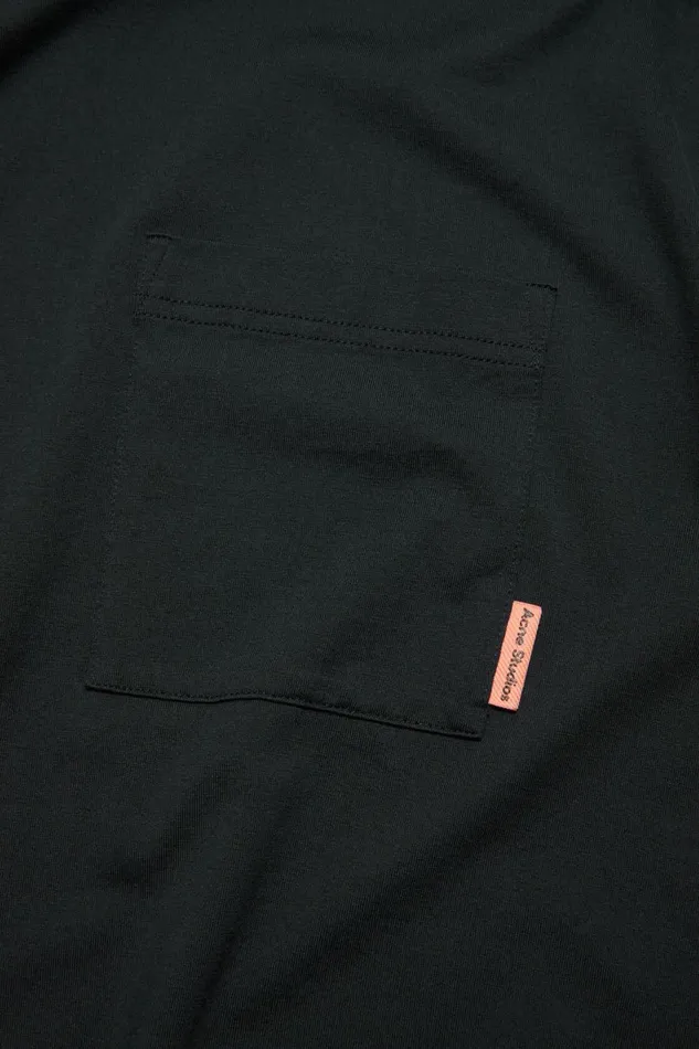Men Crew Neck Tshirt 8211 Relaxed Fit Black Acne Studios Tshirts