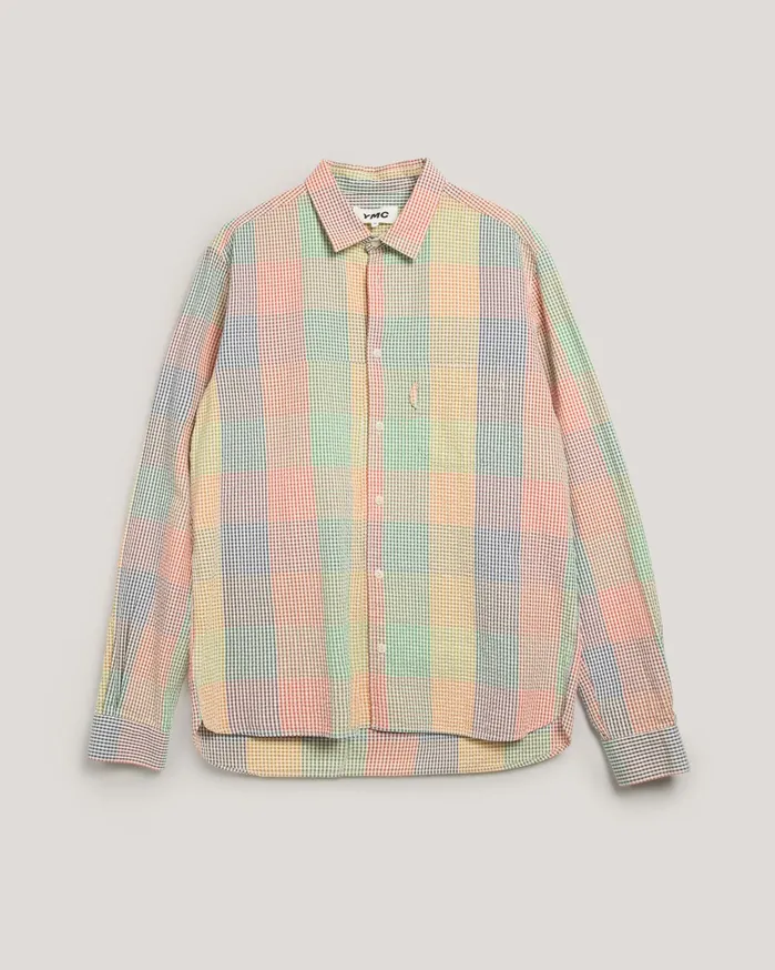 Men Curtis Shirt Check Multi YMC Shirts