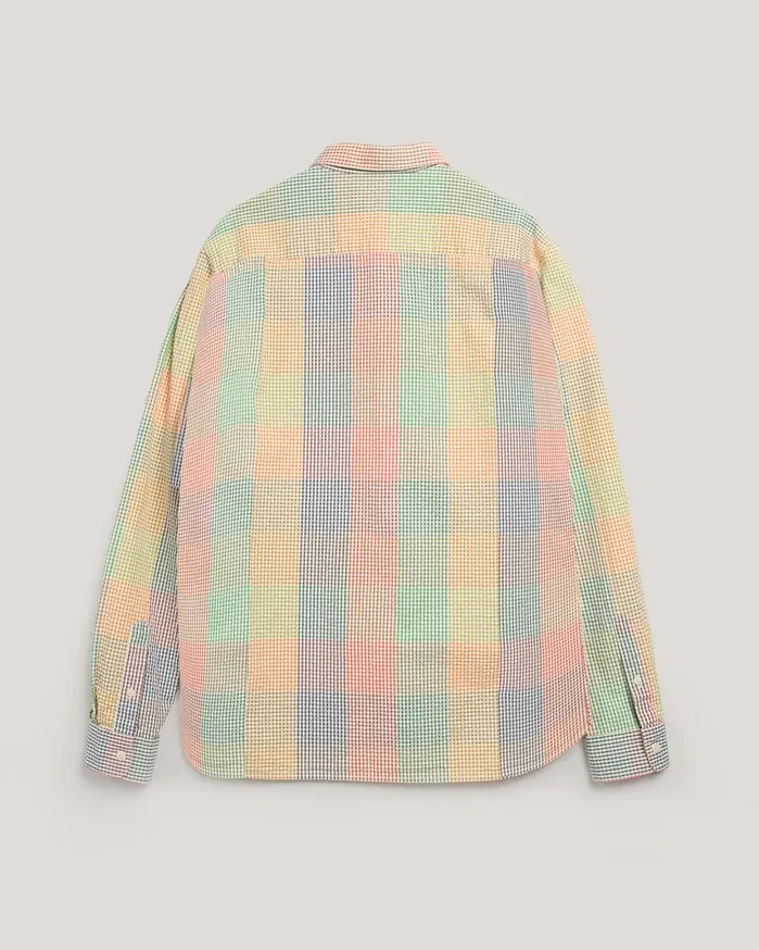 Men Curtis Shirt Check Multi YMC Shirts