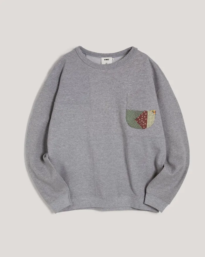 Men Daisy Age Sweatshirt Grey YMC Tops and TShirts