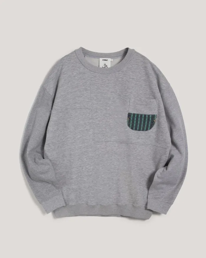 Men Daisy Age Sweatshirt Grey YMC Tops and TShirts