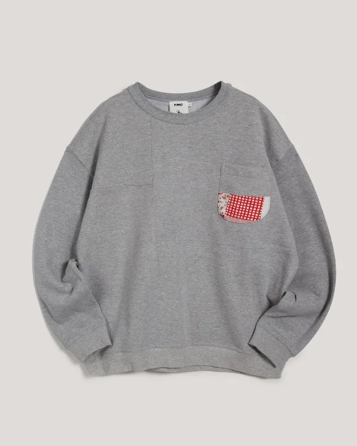 Men Daisy Age Sweatshirt Grey YMC Tops and TShirts