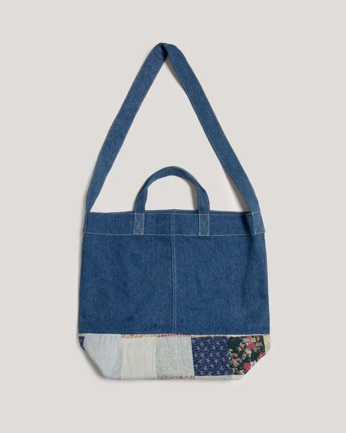 Men Denim Tote Bag Indigo YMC Bags and Wallets