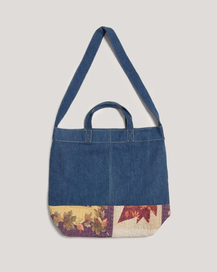 Men Denim Tote Bag Indigo YMC Bags and Wallets