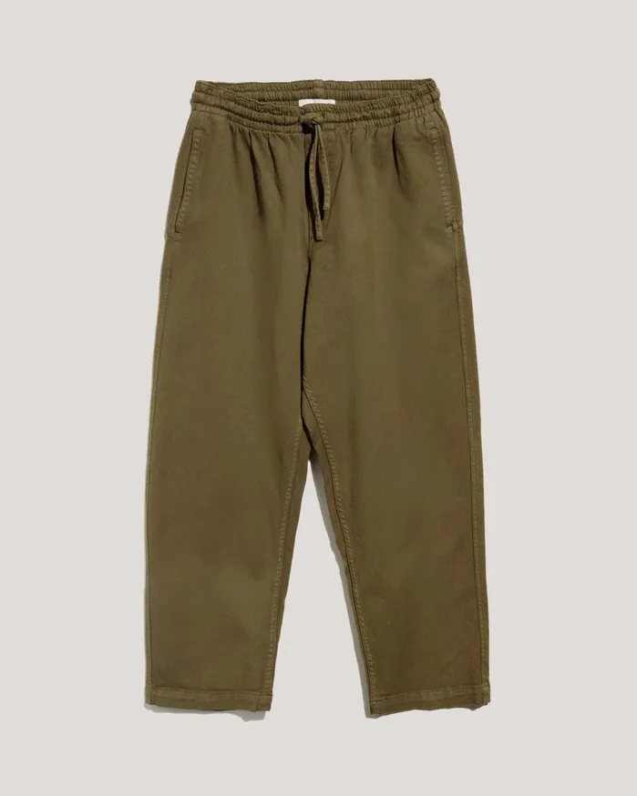 Men Earth Alva Skate Trouser Olive YMC Trousers and Shorts