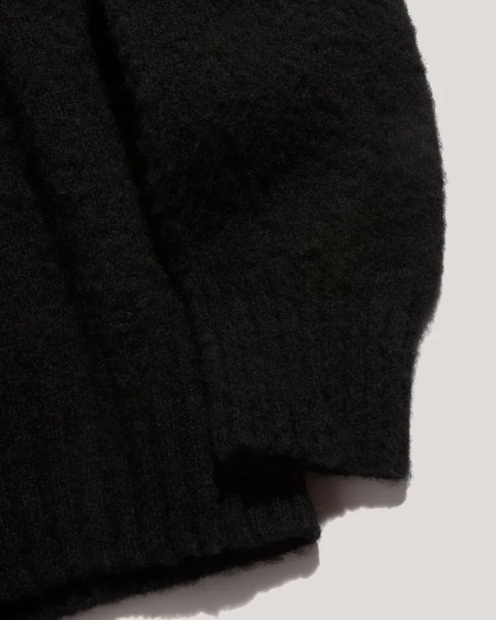Men Earth Suedehead Jumper Black YMC Knitwear