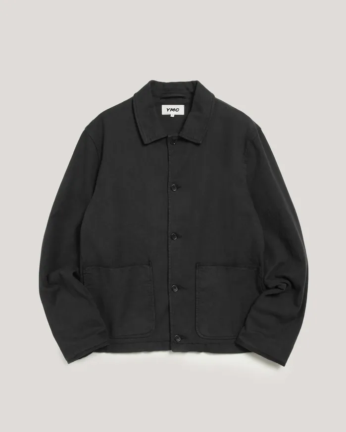 Men Groundhog Jacket Black YMC Outerwear