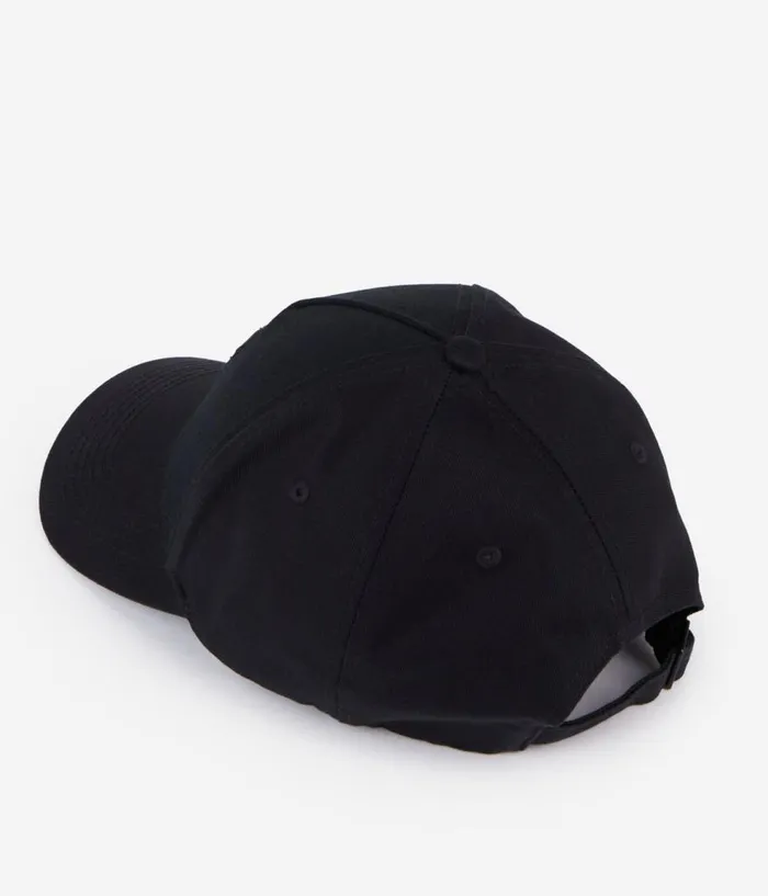 Men Hats and Scarves THE KOOPLES Black Cap With Blazon Patch Men Hats and Scarves THE KOOPLES Black Cap With Blazon Patch