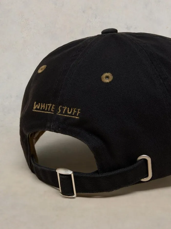 Men HATS White Stuff Cotton Casual Baseball Cap Pure Black