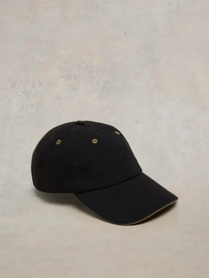 Men HATS White Stuff Cotton Casual Baseball Cap Pure Black Men HATS White Stuff Cotton Casual Baseball Cap Pure Black