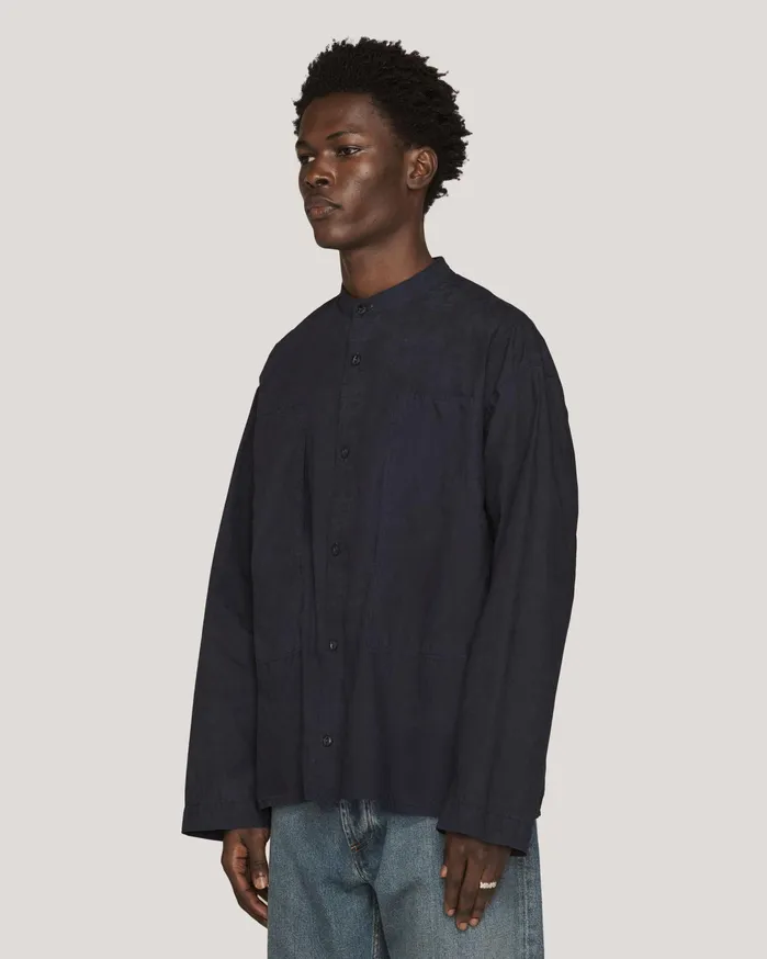 Men Hawkeye Shirt Navy YMC Shirts