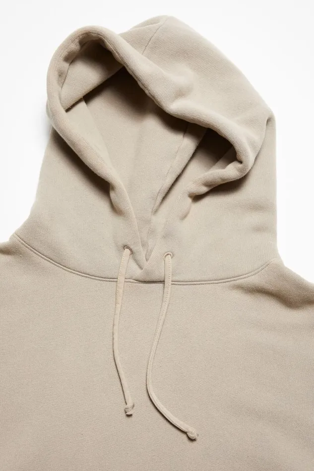 Men Hooded Sweater Concrete Grey Acne Studios Sweatshirts