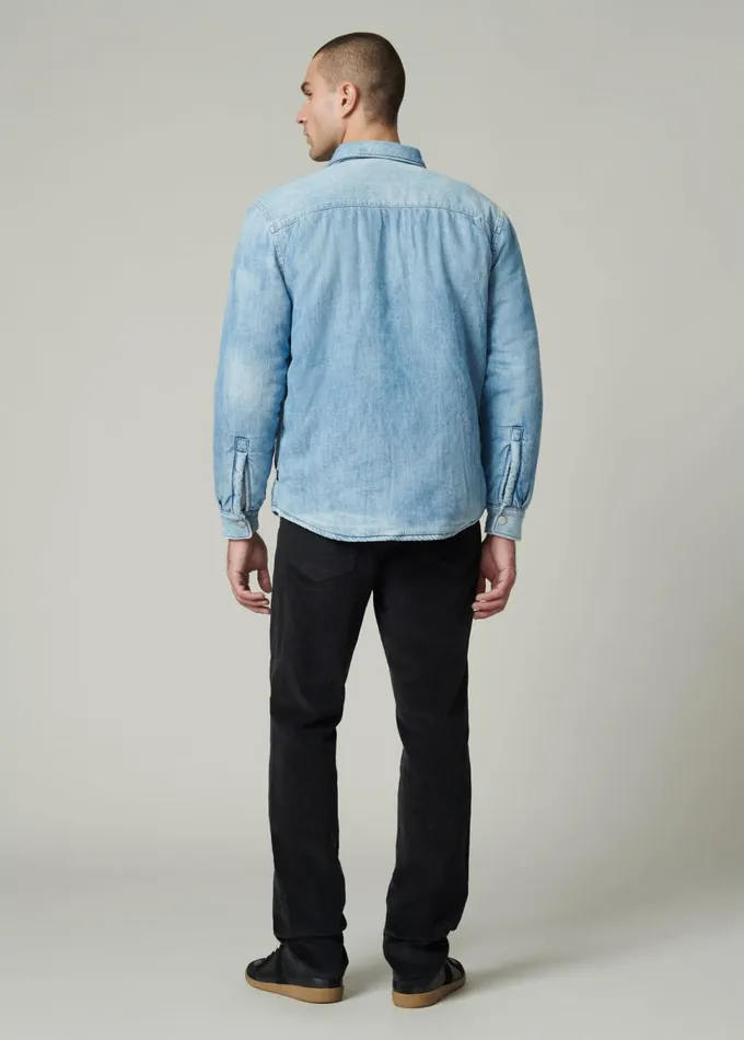 Men Jackets Outerwear Joe039s Jeans RAF WOVEN JACKET Puff Indigo