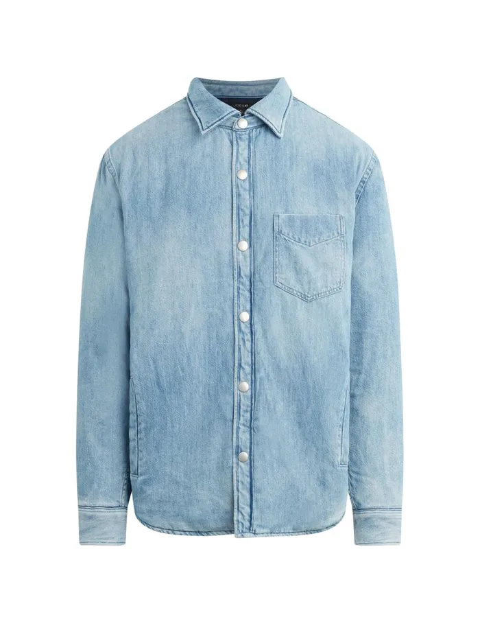 Men Jackets Outerwear Joe039s Jeans RAF WOVEN JACKET Puff Indigo