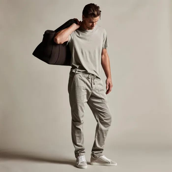 MEN James Perse PANTSDENIM Army Cotton Slub Utility Pant Dapple Pigment