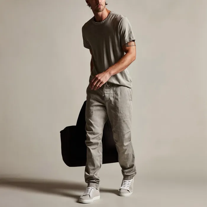 MEN James Perse PANTSDENIM Army Cotton Slub Utility Pant Dapple Pigment
