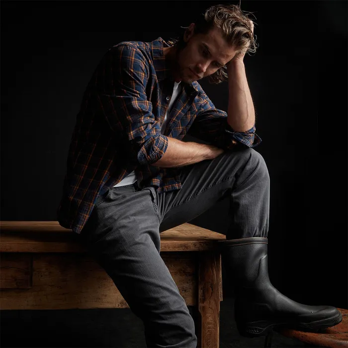 MEN James Perse PANTSDENIM Cotton Drill Jean Magma Pigment