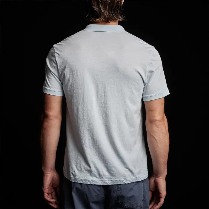 MEN James Perse POLOSNOVELTY TOPS Luxe Lotus Jersey Polo Memory