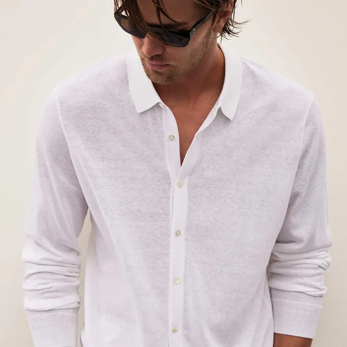 MEN James Perse SHIRTING Sonoran Shirt White