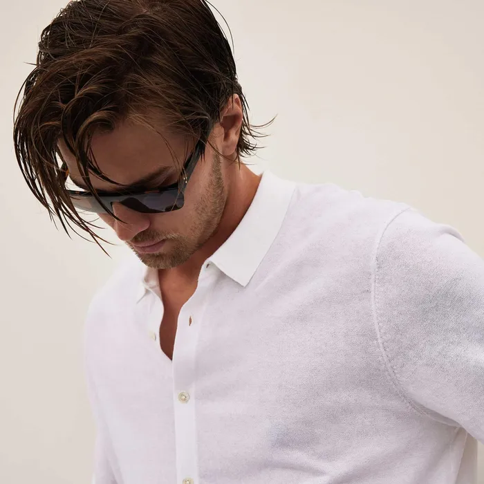 MEN James Perse SHIRTING Sonoran Shirt White