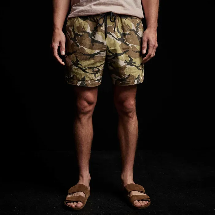 MEN James Perse SHORTS Camo Denim Short Beach Camo