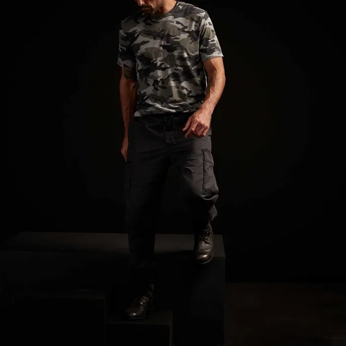 MEN James Perse TSHIRTS Camo Clear Jersey Crew Rain Camo