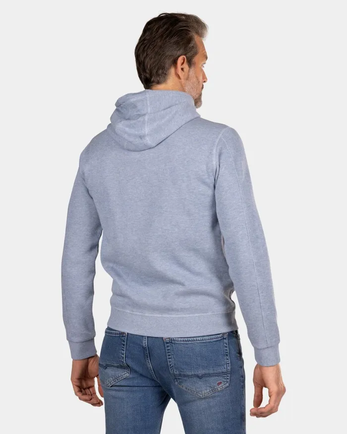 Men Knitwear NZA New Zealand Auckland Light Blue Hoodie 8211 Phantom Blue