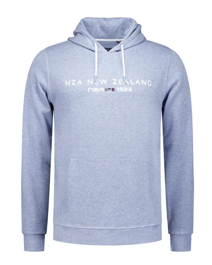 Men Knitwear NZA New Zealand Auckland Light Blue Hoodie 8211 Phantom Blue