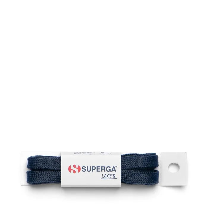 Men LACES Unisex COLOR LACES Laces BLUE NAVY Superga Shoe Laces