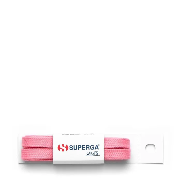 Men LACES Unisex COLOR LACES Laces PINK PEONY Superga Shoe Laces