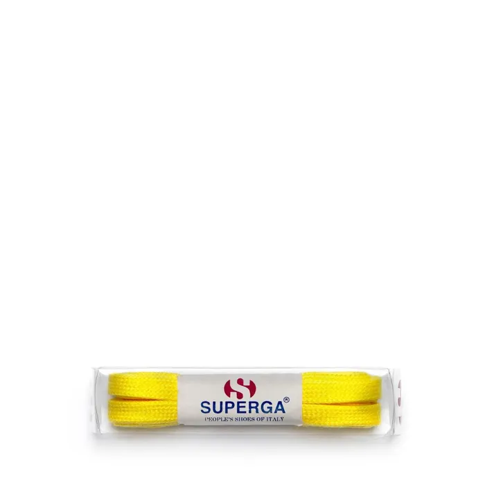 Men LACES Unisex Color Laces Laces YELLOW RADIANT Superga Shoe Laces