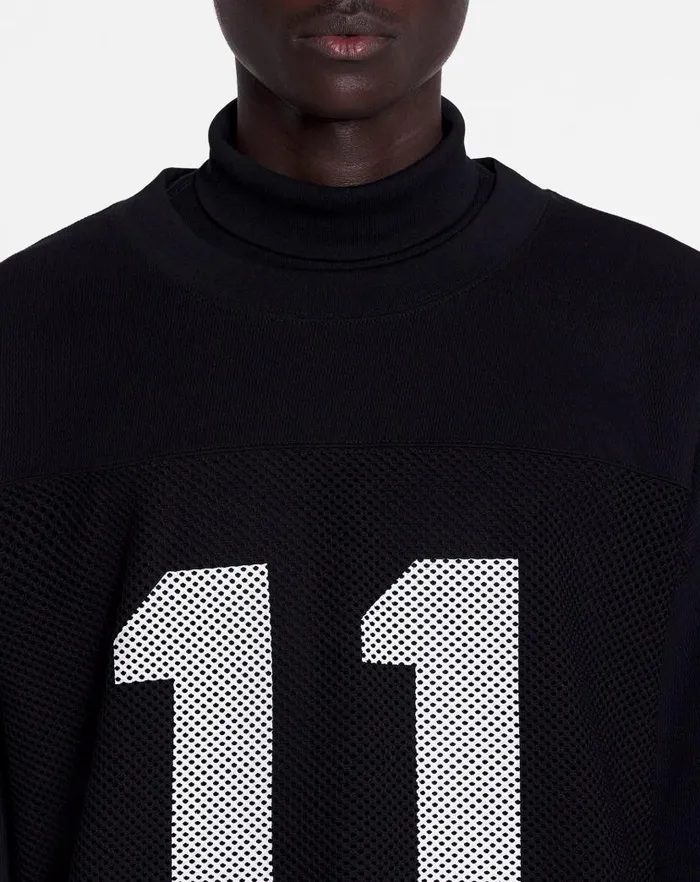 Men Lanvin Coats and Jackets Lanvin X Future Loosefit Mesh Tshirt Black Men Lanvin Coats and Jackets Lanvin X Future Loosefit Mesh Tshirt Black