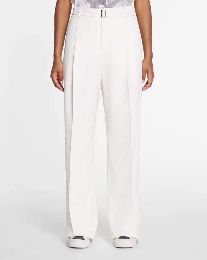 Men Lanvin Coats and Jackets Lanvin X Future Unisex Wideleg Pants Milk Men Lanvin Coats and Jackets Lanvin X Future Unisex Wideleg Pants Milk