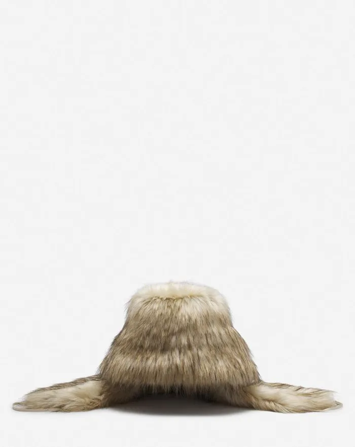 Men Lanvin Hats Lanvin X Future Faux Fur Fisherman Hat Sandchalk
