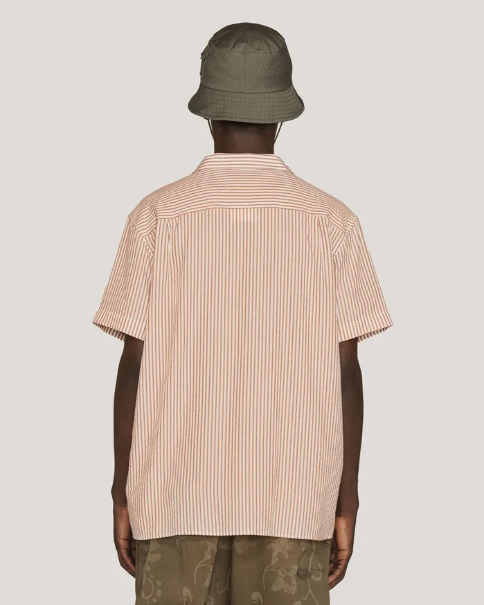 Men Malick Shirt Brown Multi YMC Shirts