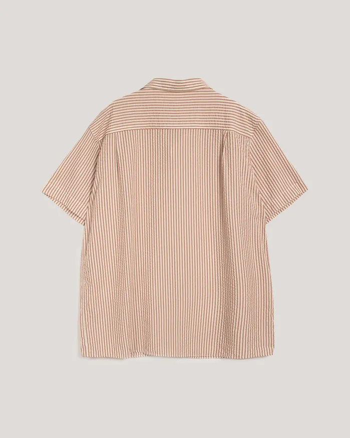 Men Malick Shirt Brown Multi YMC Shirts
