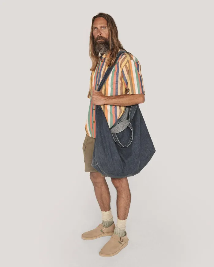 Men Mitchum Shirt Multi Stripe YMC Shirts