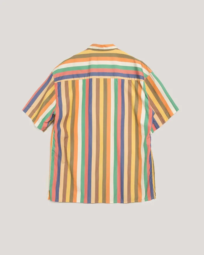 Men Mitchum Shirt Multi Stripe YMC Shirts