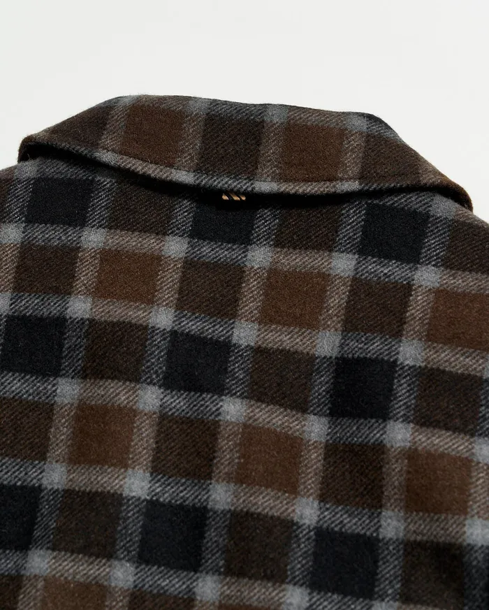 Men Mo Shirt Jacket Olivemulti Billy Reid Jackets and Outerwear