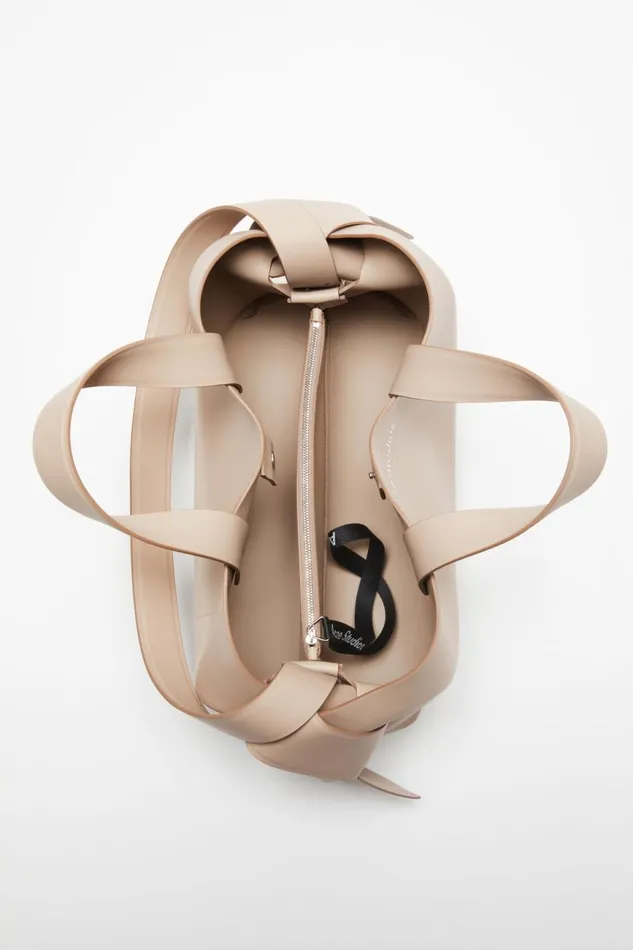Men Musubi Midi Tote Taupe Beige Acne Studios Bags