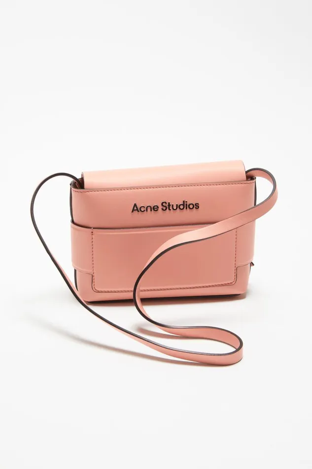Men Musubi Mini Crossbody Bag Salmon Pink Acne Studios Bags