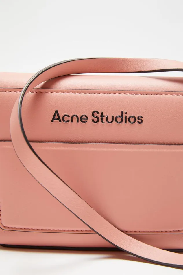 Men Musubi Mini Crossbody Bag Salmon Pink Acne Studios Bags