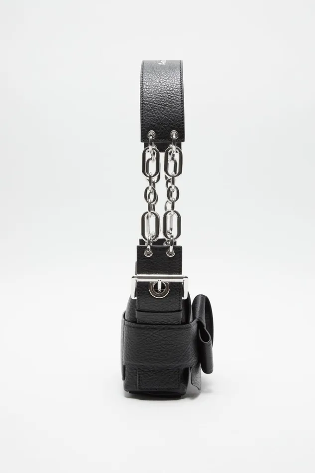 Men Musubi Shoulder Bag Black Acne Studios Bags