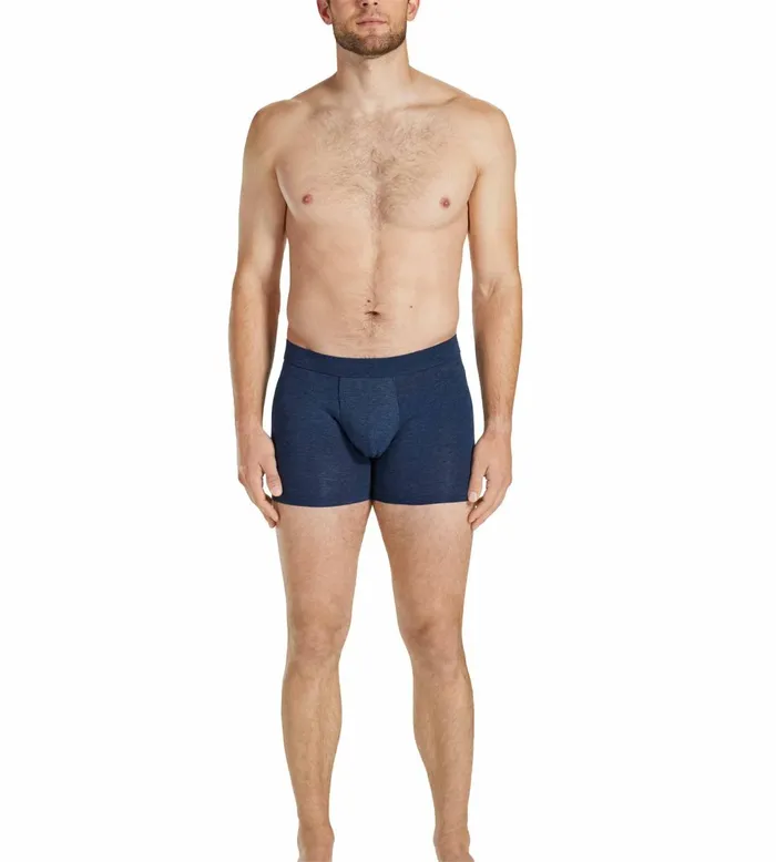 Men Quick Dry Action Blend Cotton Boxer Briefs Navy Underwear 3 Pack Pair Of Thieves Boxer Briefs