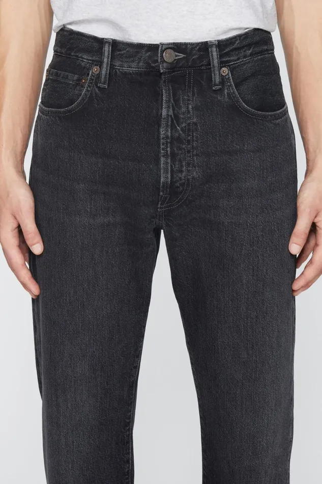 Men Regular Fit Jeans 8211 1996 Black Acne Studios Jeans